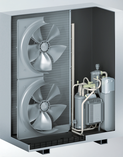 Viessmann Vitocal-150-A-outdoor-unit-cross-section
