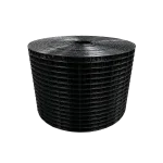 Solar Panel Mesh - Galvanised Steel Black PVC Coated