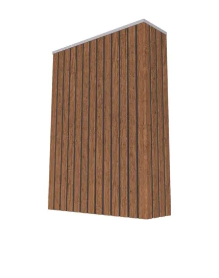 Battery and Inverter Cover - Extra Small Insulated - Walnut