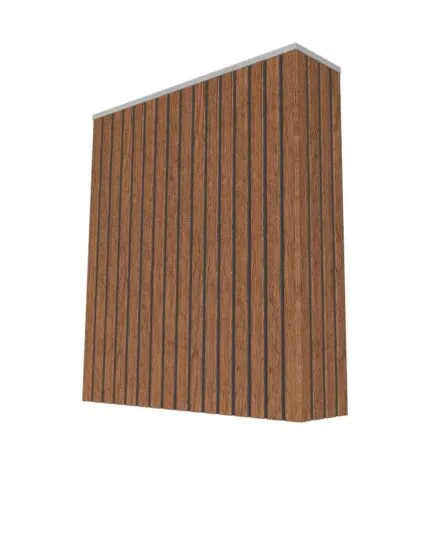 Battery and Inverter Cover - Small Insulated - Walnut - Small Insulated Cover – Outdoor PV System Protection UK - internal insulation