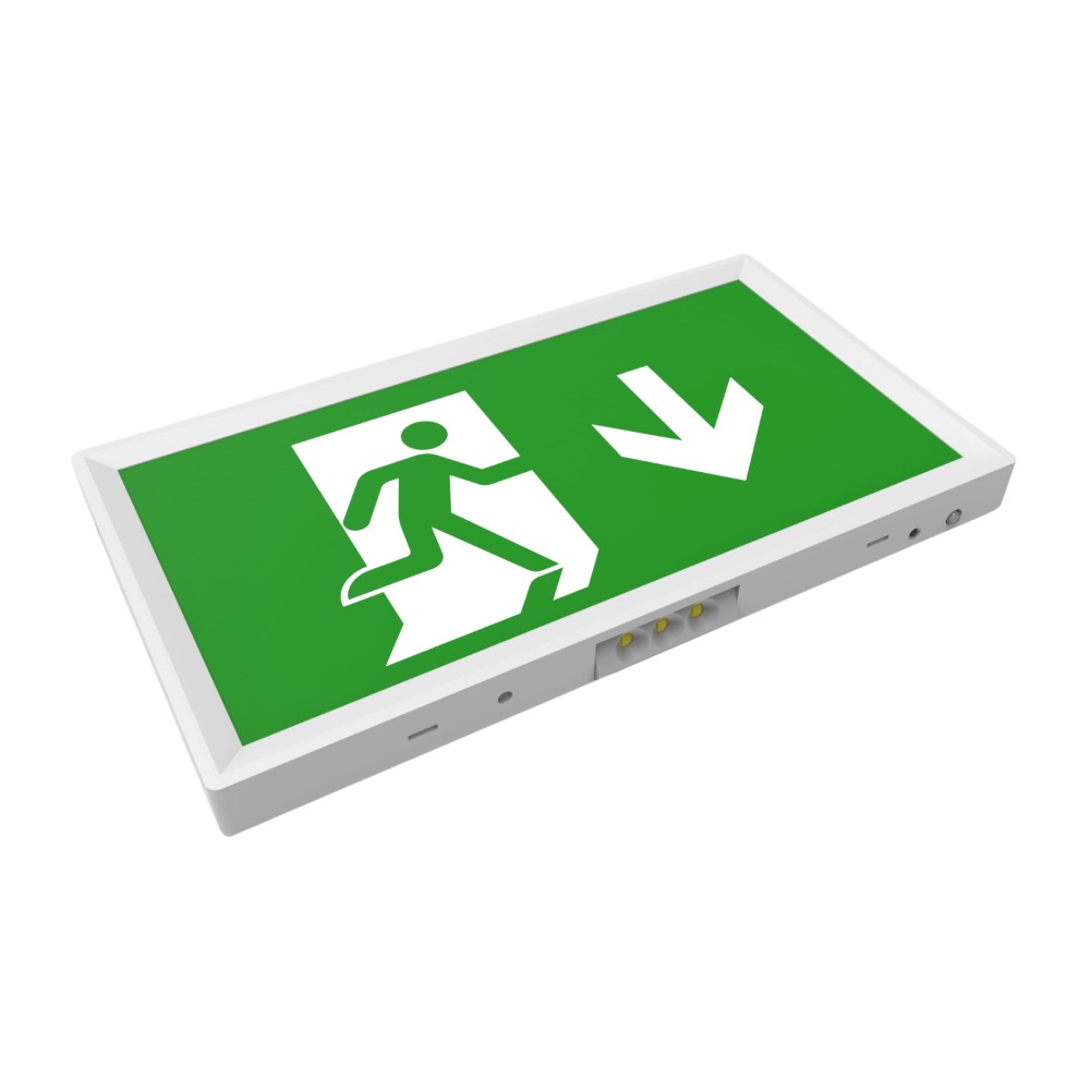 Exit Shop Box One Electrical Cliff Emergency Exit Box 4W White