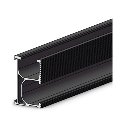 Fastensol 3550mm Black Rail
