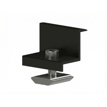 Fastensol Black End Clamp - 30mm