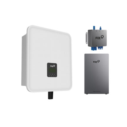 Fox ESS AC3 8kW 3ph AC Coupled Inverter + EP5-H Battery Bundle (20.72kWh (4x Batteries))
