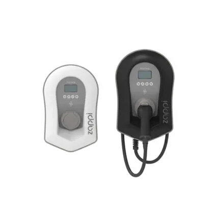 MyEnergi Zappi V2.1 Smart EV Charger (inc anti-tamper switch) - 7kW to 22kW 3ph Tethered - Black