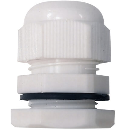 Dome Top Gland, M20, 6mm - 12mm, White, IP68 (Pack of 10)