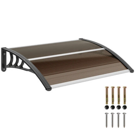 Outsunny Battery and Inverter Canopy 100 x 75cm Brown