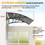 Outsunny Battery and Inverter Canopy 100 x 75cm