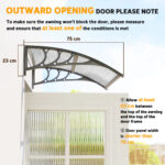 Outsunny Battery and Inverter Canopy 100 x 75cm
